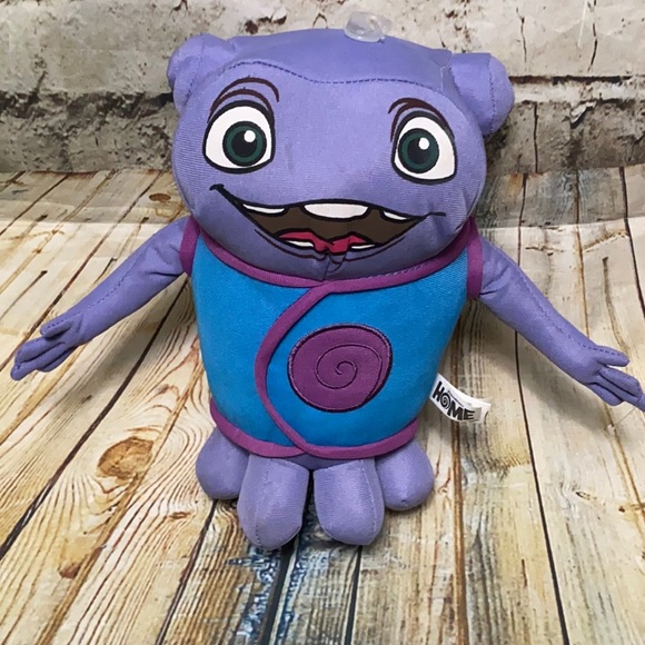 Toy Factory DREAMWORKS HOME OH Main Boov Purple Alien PLUSH Stuffed Animal - Picture 1 of 3